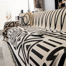 Boho Chenille Sofa Throw Covers Sectional Sofa Couch Cover Sofa Protector Covers