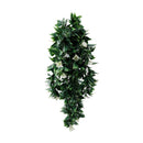 White Bougainvillea Artificial Hanging Plant Set of 5 35in – UV Resistant