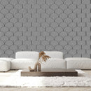 Black and White Geometrical Wallpaper