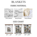 Create Lasting Memories with Our Luxuriously Soft Photo Collage Fleece Blanket