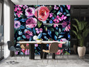 Dark Floral Wallpaper