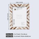 5x7 Picture Frames Combo Pack of 3- Autumn Collection
