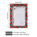 5x7 Picture Frames Combo Pack of 3- Jingle Bell Inspired Collection