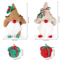 Christmas Gnomes Amigurumi DIY Crochet Kit Wizardi F07N8-M164