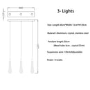 Orta San Giulio | Hanging Crystal Lamp for Living Room