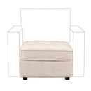 Ainfox Module Sofa Ottoman Beige with Storage