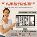 6 Cube Storage Unit – Customizable, Durable, Modern Cube Shelf BOON Cube Storage Shelf Combo 2/1x2