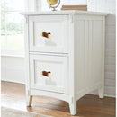 White Marble Effect with Wood Fusion Knob