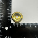 Simple Brass Backplate for Bail Pulls 15/16" Diameter, Sold in Pairs for Elegant Hardware Solutions