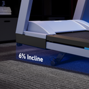DeerRun A1 Pro Move+  6% Incline Foldable Treadmill——2025 Upgraded Chip & NFC Support | 350Lbs, 10mph