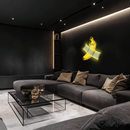 Tape Banana Table Neon Sign, Uv Print Neon, Banana Uv Print Neon Sign, Neon Light