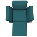 Ainfox 2 Seats Recline sofa Convertible Sofa Couch with Storage
