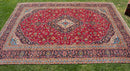 Vintage Oriental Premium Handmade Unique Rug  9'10'' X 13'4''