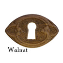 Wooden Embossed Oval Keyhole Cover