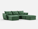 RUBIK X 3 Seats With 3 Ottomans