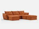 RUBIK X 3 Seats With 3 Ottomans