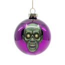 Ghoulish Glass Ornaments 4 Pack