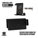 Blackstone BAR System Side Shelf Rail Accessory - Tool Hooks & Grease Gate