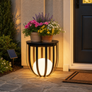 Outdoor Solar Power LED Plant Stand