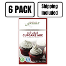 Gluten Free Red Velvet Cupcake Mix | Pack of 6 | 16 oz | Shipping Included | Heartland Gourmet | 2022