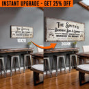 Upgrade Your 'Basement Bar and Lounge' (Style 1) Canvas To 24x48 Inches