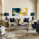 Abstract Geometric Lines Wall Art II