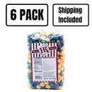 Blueberry Muffin Popcorn | Pack of 6 | 8 oz | Shipping Included | HR Poppin' Snacks