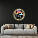 Car wall art lighted, Car light up sign, Car neon light sign - UvCar36