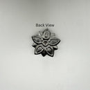 Steel Trunk Rosette: Classic Decorative Ornament for Antique Trunk Restoration