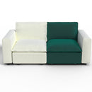 Ainfox Rainbow Module Sofa LoveSeat Colorful Sofa for Living Room
