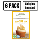 Gluten Free Lemon Cupcake Mix | Pack of 6 | 16 oz | Shipping Included | Heartland Gourmet | 2016