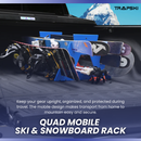 TRAPSKI QUAD Wide Stance Snowboard Rack