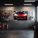 Car light up sign, Car neon light sign, Car wall art lighted - UvCar14