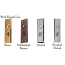 Door Knob Trim Plate
