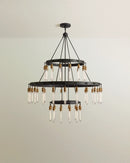 Sidero 3-Tier Round Chandelier