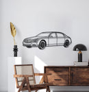 62S Perspective Metal Car Wall Art - NC1219