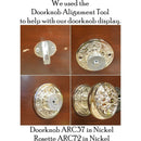 Precision Doorknob Alignment Tool for Perfect and Accurate Door Trim Installation