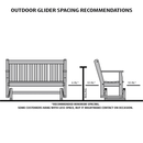 Keystone Amish Co. Franklin Porch Glider