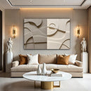 Modern Abstract Minimalist Wall Art III