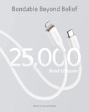 Anker <b>641</b> USB-C to Lightning Cable (Flow, 3 ft Silicone)