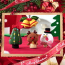 Donut, Bell, Tree and Reindeer Needle Felting Kit by Wizardi F07N8-Z-11
