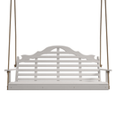 Keystone Amish Co. 5 Foot Milan Porch Swing, White