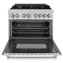 ZLINE 36" Bundled Stainless Dual Range, Range Hood, Microwave, 3KP-RARH36-MW