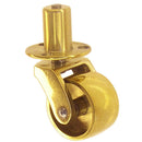 Premium Solid Brass Furniture Caster with 19th Century Design and Two Finishes