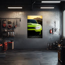 Car neon light sign, Car wall art lighted, Garage neon sign - UvCar13