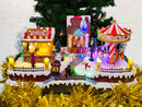 Christmas Village House with LED Lights F07M4-19-H508