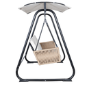 East Green Parker Patio Swing with Canopy Stand