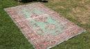 Vintage Handmade Unique Rug  5'10'' X 9'3''