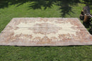 Vintage Handmade Unique Rug  5'9'' X 9'7''
