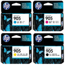 New, Pre-Owned - HP 905 Black and Color Ink Cartridge (Combo 4 Pack)